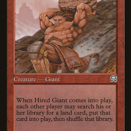 Hired Giant [Mercadian Masques]