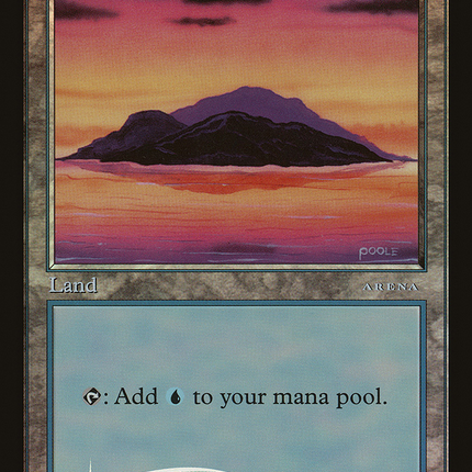 Island (001) [Arena League 2002] Foil