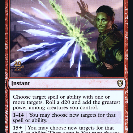 Wyll's Reversal [Battle for Baldur's Gate Promos] Prerelease Foil