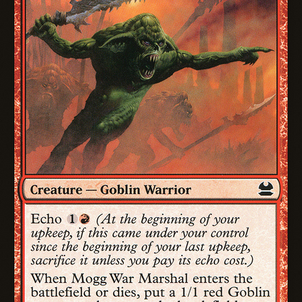 Mogg War Marshal [Modern Masters]