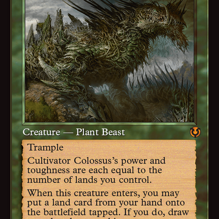 Cultivator Colossus (Retro Frame) [Innistrad Remastered]