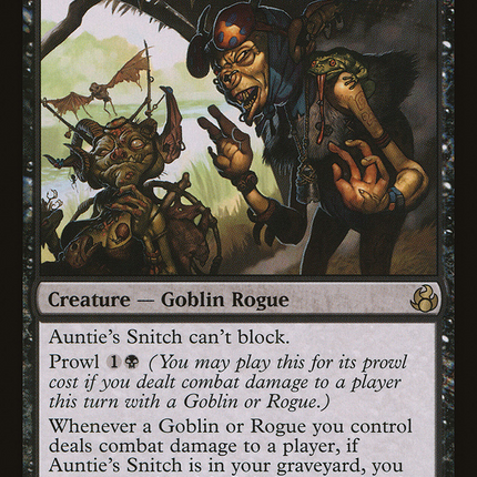 Auntie's Snitch [Morningtide]