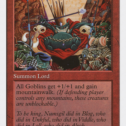 Goblin King [Fifth Edition]