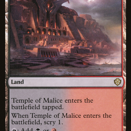 Temple of Malice [Starter Commander Decks]