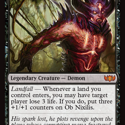 Ob Nixilis, the Fallen [Commander: Tarkir: Dragonstorm]