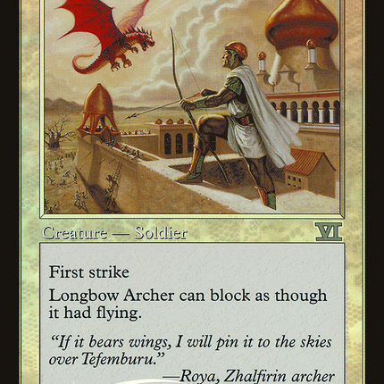 Longbow Archer [Friday Night Magic 2000] Foil