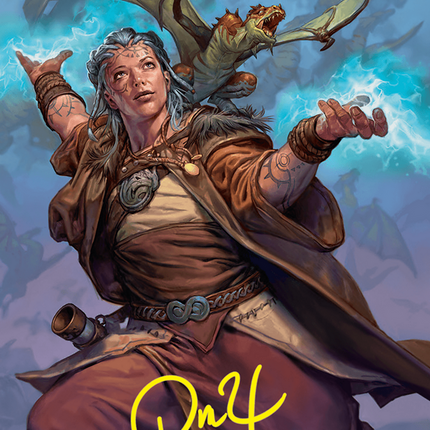 Drake Hatcher // Drake Hatcher (Borderless) [Foundations Art Series] Foil