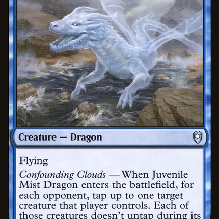 Juvenile Mist Dragon [Commander Legends: Battle for Baldur's Gate]