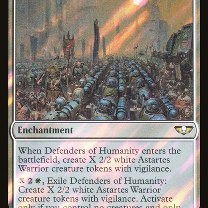 Defenders of Humanity [Warhammer 40,000 Commander] Surge Foil