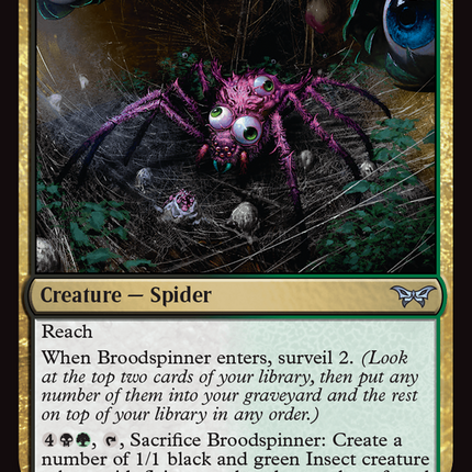 Broodspinner [Duskmourn: House of Horror] Foil