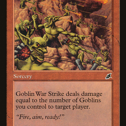 Goblin War Strike [Scourge]