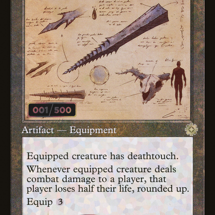 Quietus Spike (Retro) [The Brothers' War Retro Artifacts] Serialized Foil
