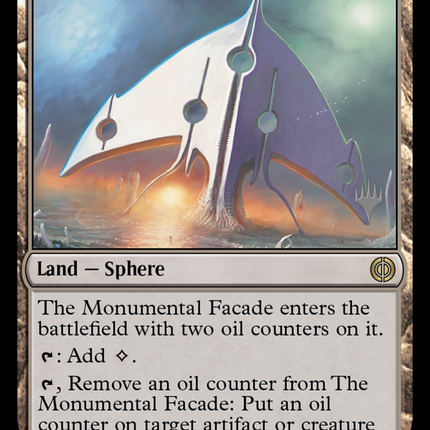 The Monumental Facade [Phyrexia: All Will Be One Promos]