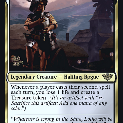 Lotho, Corrupt Shirriff [Tales of Middle-earth Promos] Prerelease Foil