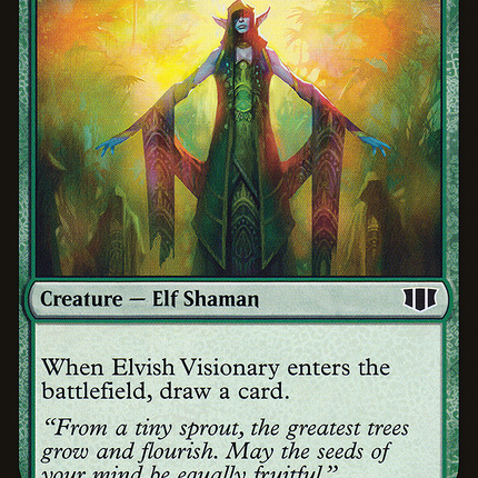 Elvish Visionary [Commander 2014]