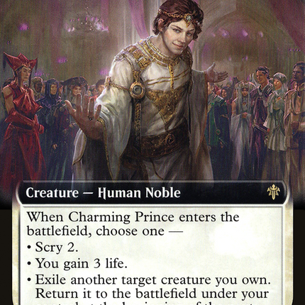 Charming Prince (Extended Art) [Throne of Eldraine]