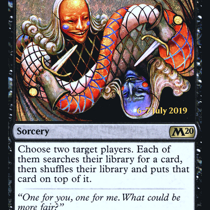 Scheming Symmetry [Core Set 2020 Promos] Prerelease Foil