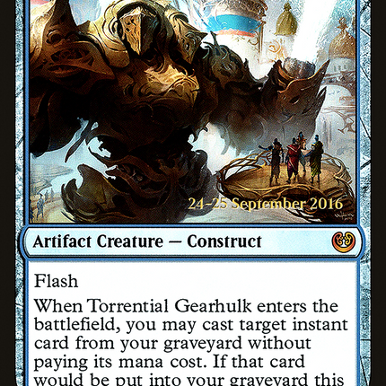 Torrential Gearhulk [Kaladesh Promos] Prerelease Foil