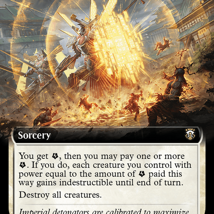 Localized Destruction (Extended Art) [Modern Horizons 3 Commander] Foil