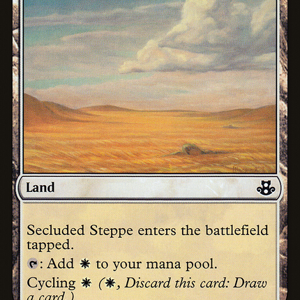 Secluded Steppe [Duel Decks: Elspeth vs. Kiora]
