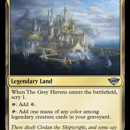 The Grey Havens [The Lord of the Rings: Tales of Middle-earth]
