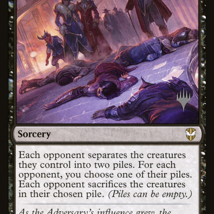 Make an Example [New Capenna Commander Promos] Foil