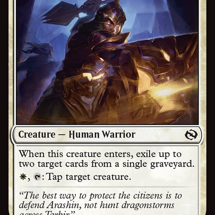 Arashin Sunshield [Tarkir: Dragonstorm] Foil