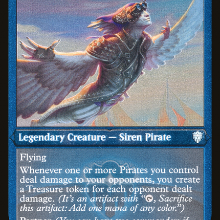 Malcolm, Keen-Eyed Navigator [Commander Legends] Foil