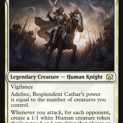 Adeline, Resplendent Cathar [March of the Machine Commander]