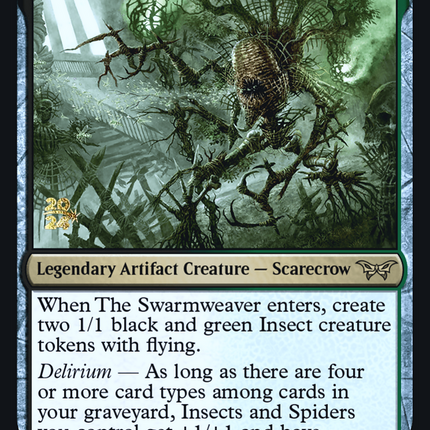 The Swarmweaver [Duskmourn: House of Horror Promos] Prerelease Foil