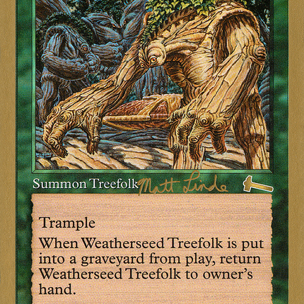 Weatherseed Treefolk [World Championship Decks 1999]