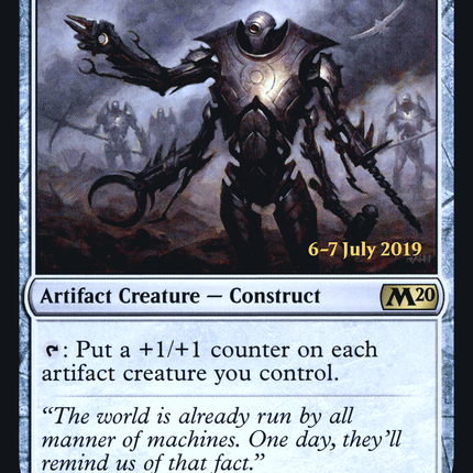 Steel Overseer [Core Set 2020 Promos] Prerelease Foil