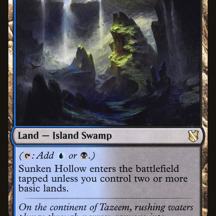 Sunken Hollow [Commander 2019]