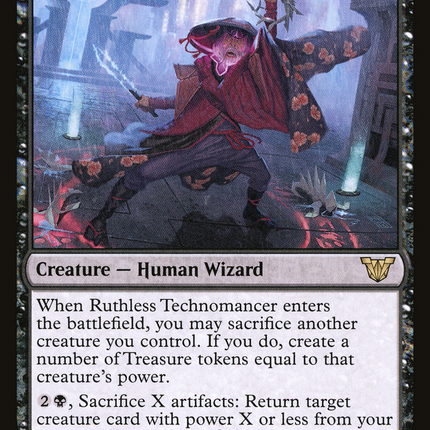 Ruthless Technomancer [Neon Dynasty Commander]