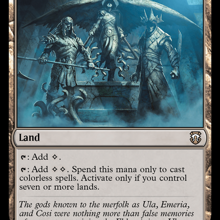 Shrine of the Forsaken Gods [Modern Horizons 3 Commander] Foil