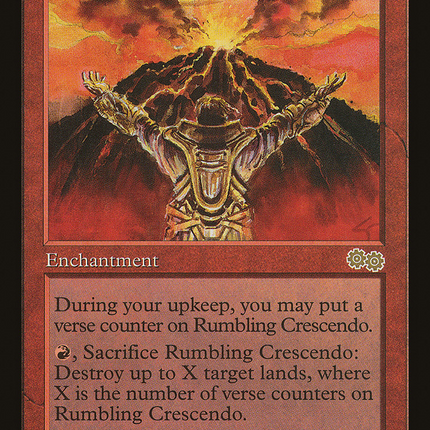 Rumbling Crescendo [Urza's Saga]