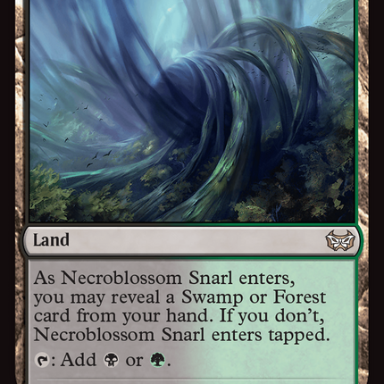 Necroblossom Snarl [Duskmourn: House of Horror Commander]