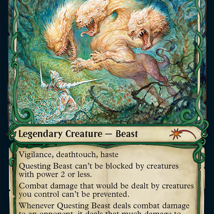 Questing Beast (Showcase) [Secret Lair Drop] Halo Foil
