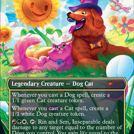 Rin and Seri, Inseparable (Borderless) [Secret Lair Drop]
