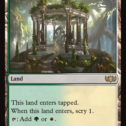 Temple of Plenty [Commander: Tarkir: Dragonstorm]
