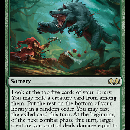 Feral Encounter [Wilds of Eldraine]
