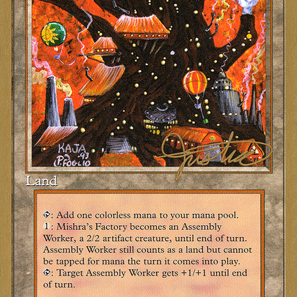 Mishra's Factory [Pro Tour Collector Set]
