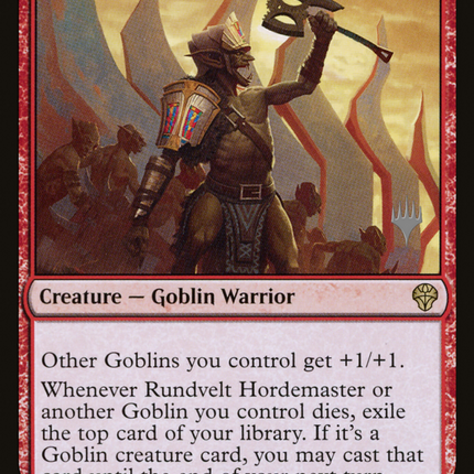 Rundvelt Hordemaster [Dominaria United Promos]