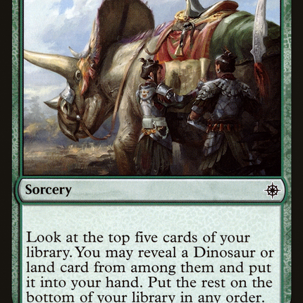 Commune with Dinosaurs [Ixalan]