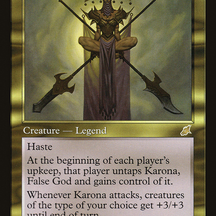 Karona, False God [Scourge]