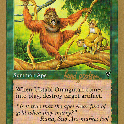 Uktabi Orangutan [World Championship Decks 1997]