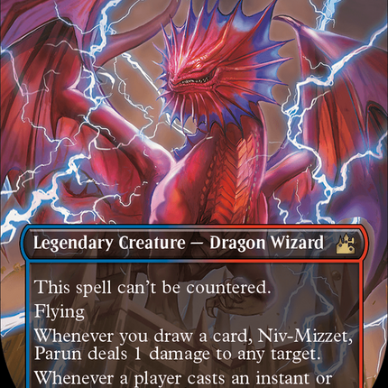 Niv-Mizzet, Parun (Borderless) [Ravnica Remastered]