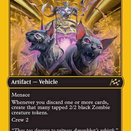 Cryptcaller Chariot (First-Place Foil) [Aetherdrift] Foil