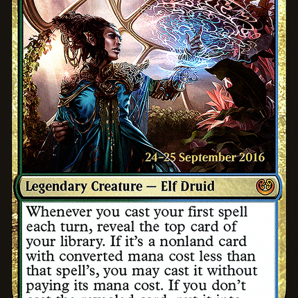 Rashmi, Eternities Crafter [Kaladesh Promos] Prerelease Foil