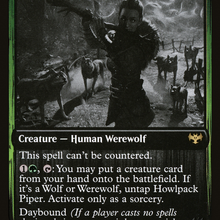 Howlpack Piper // Wildsong Howler [Innistrad: Double Feature]